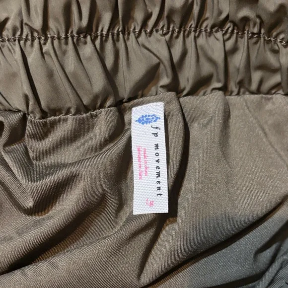 FP Movement by Free People Olive Green  Athletic Shorts - Picture 2 of 3